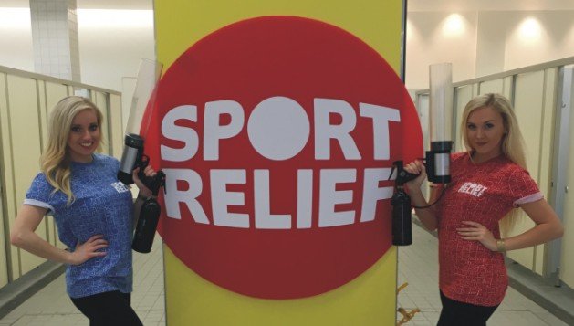 Sport Relief T-shirt guns